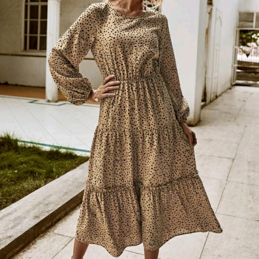 NEW All Over Print Dress